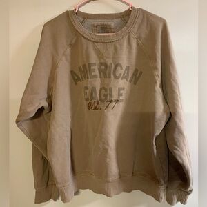 American Eagle Outfitters Tan Sweater